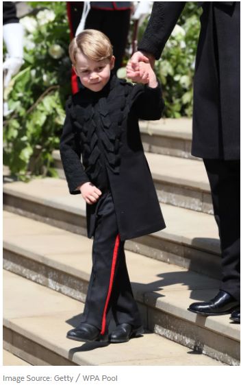 乔治小王子穿的衣服,英国乔治小王子服装搭配