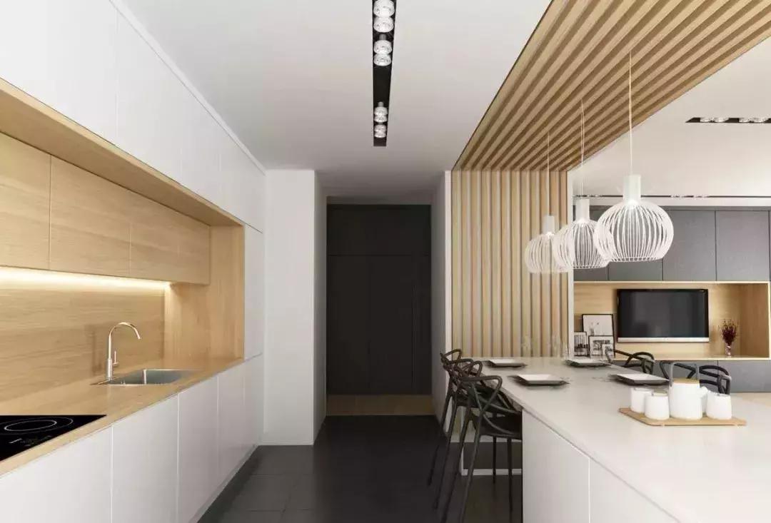 承德市世纪城一期96㎡,自然质朴的温润木色