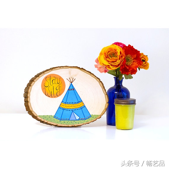 木片绣花教程视频,手工乱针绣画