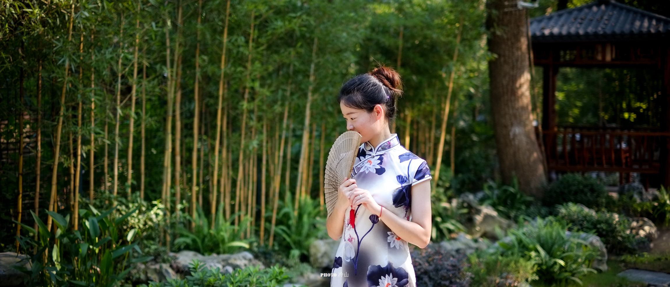 梦溪山庄与旗袍,杭州西湖区梦溪山庄