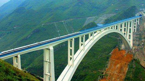 世界上修建难度最高的大桥,世界上最高桥建造
