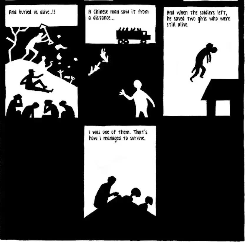 毒打、强奸、*虐性**……他把一个女人的真实故事画成漫画