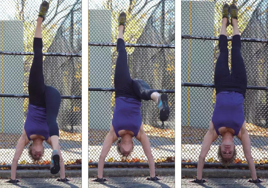 离墙倒立的诀窍,初学离墙倒立技巧