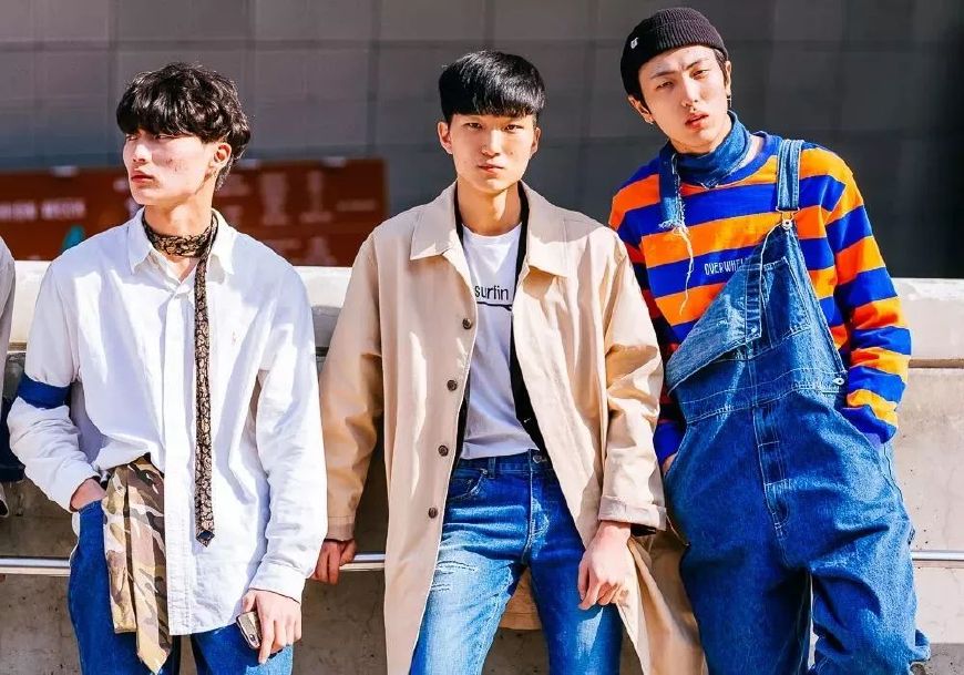 男日系和风搭配,韩系男夏天穿搭风格