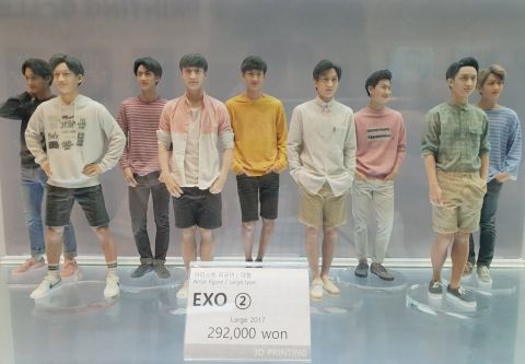 韩国便利店推出EXO3D模型，粉丝纷纷吐槽又丑又贵