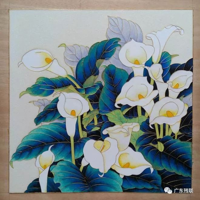 残疾小伙追寻互联网创业梦，“慧”画制作景泰蓝金丝沙画