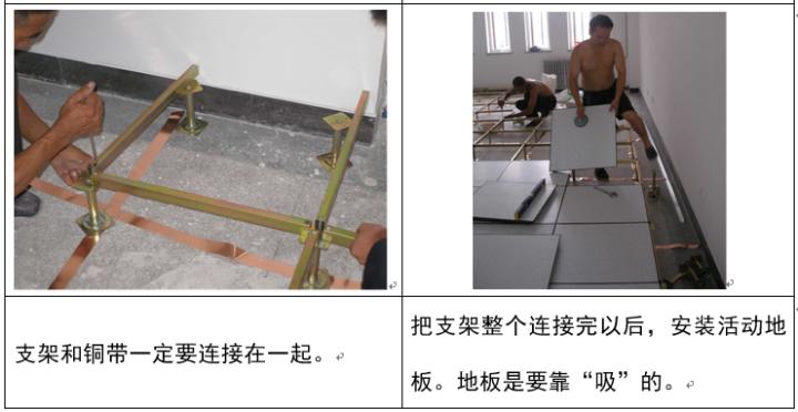 云南防静电活动地板公司,防静电地板正确安装方法