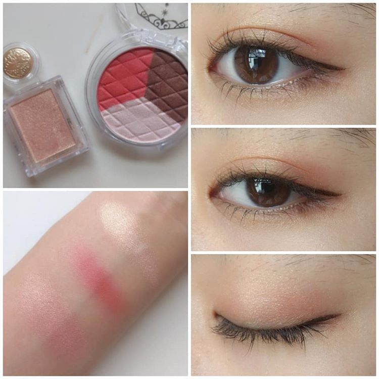 canmake新款眼影色号推荐,canmake眼影教程新品