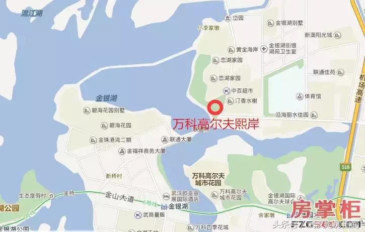 万科金银湖新盘,万科高尔夫熙岸预计11月开盘