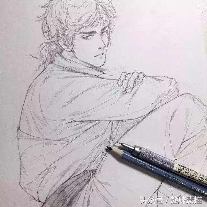 好看的漫画人物速写,速写漫画人物100个