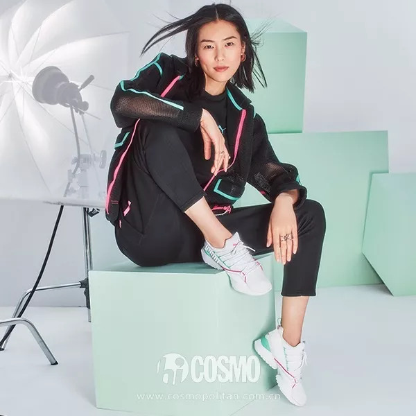 江疏影运动鞋广告,江疏影同款运动鞋