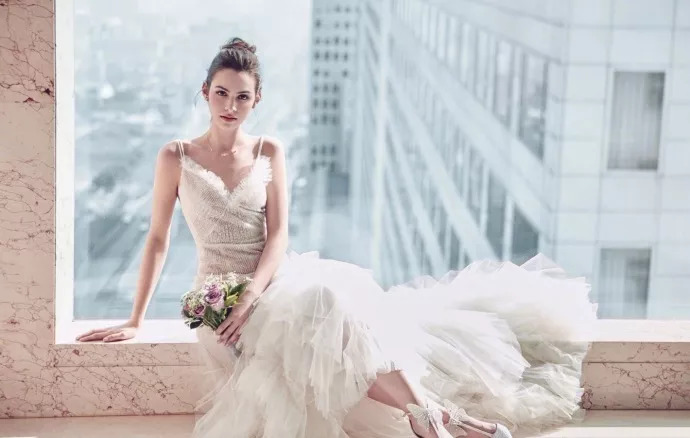 设计师兰玉婚纱设计,中国高定婚纱设计师