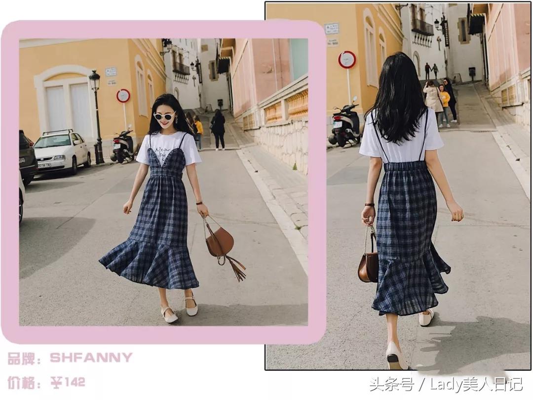 别看假两件都是便宜货，搭配起来可有讲究了，还显得很时尚