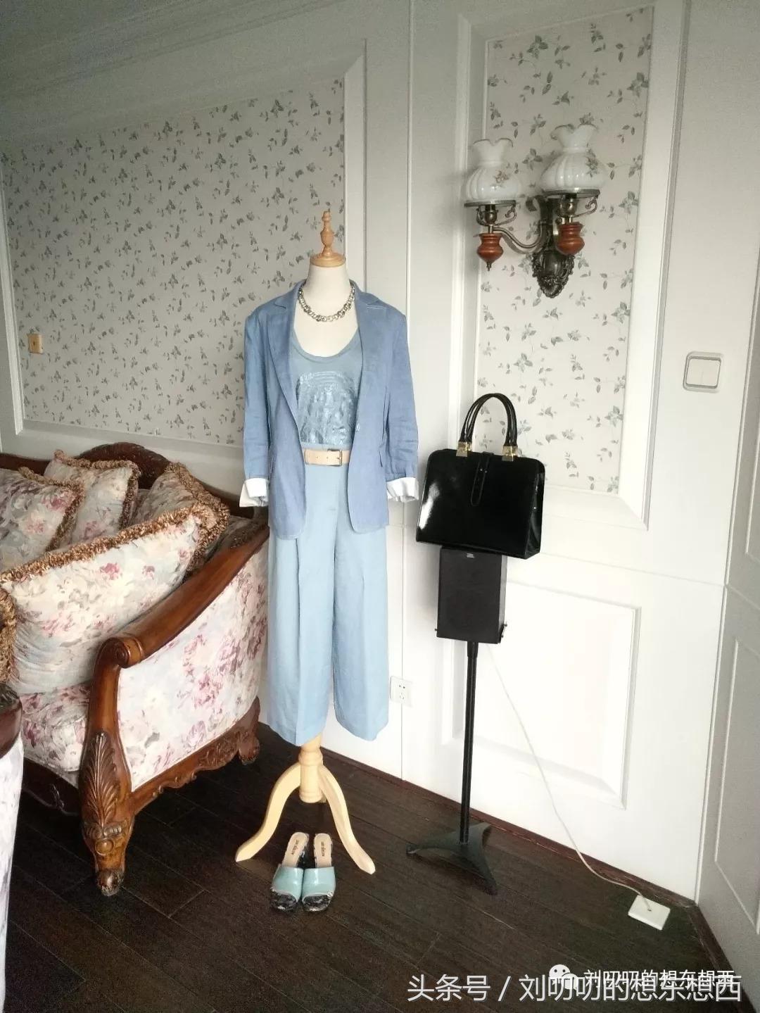 一日一Look-夏末的彩色西装套装(二)