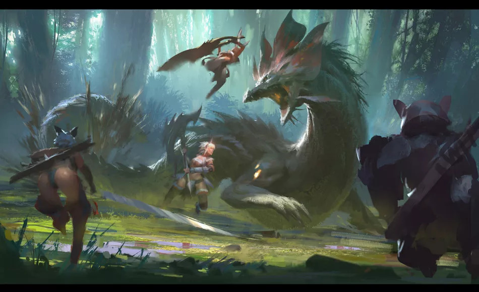 插画师Key李科毅：刺客信条、王者荣耀等项目的参与者