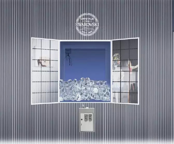 施华洛世奇翅膀,100万美金珠宝