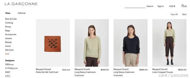 现在流行现代主义极简风,现在最流行的英国时尚品牌