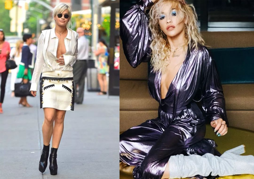 崇尚自由的RitaOra,百变穿衣打破界限