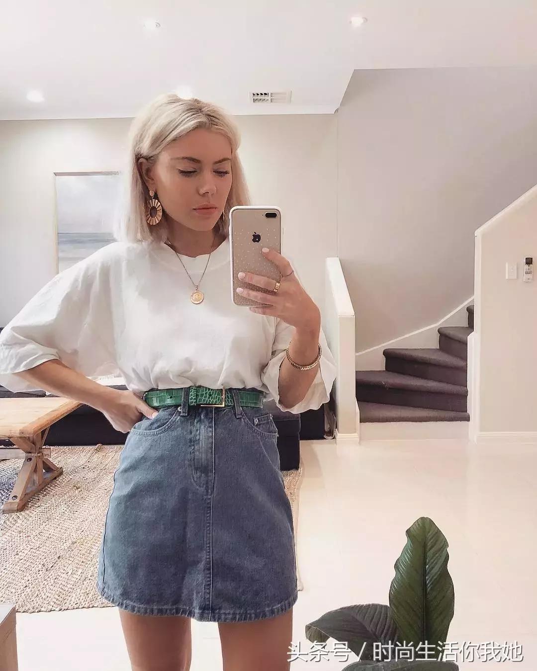 短裙梨形身材穿搭,短裙教学视频