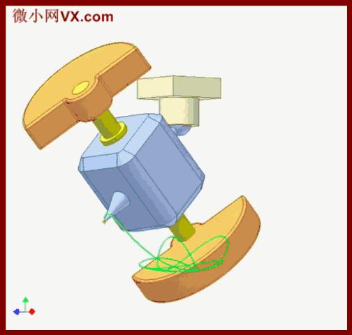 机械识图基础动图,50个经典机械动图