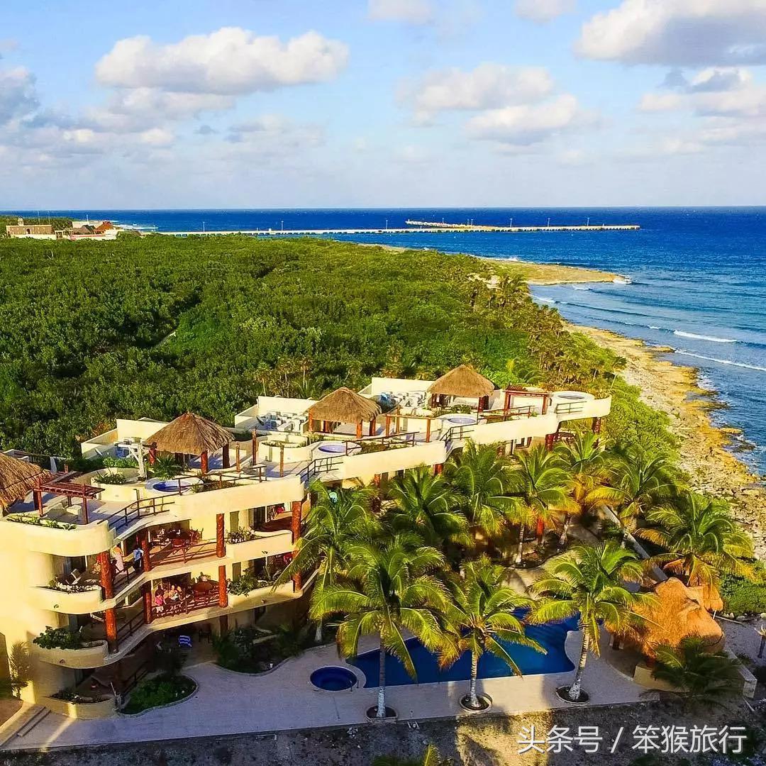 发现了长得像图卢姆的准网红小镇，人均500住进加勒比海景别墅