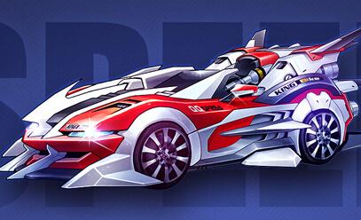 手游qq飞车a车连续喷教学,qq飞车手游牛年限定六喷a车排名