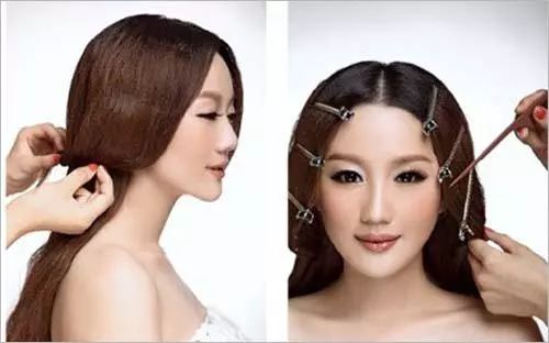 新娘简单盘发发型扎法步骤,简单好看的新娘盘发