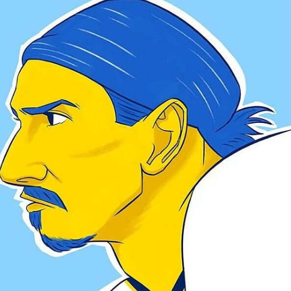 足球球星卡通头像,足球球星经典的头像图片集