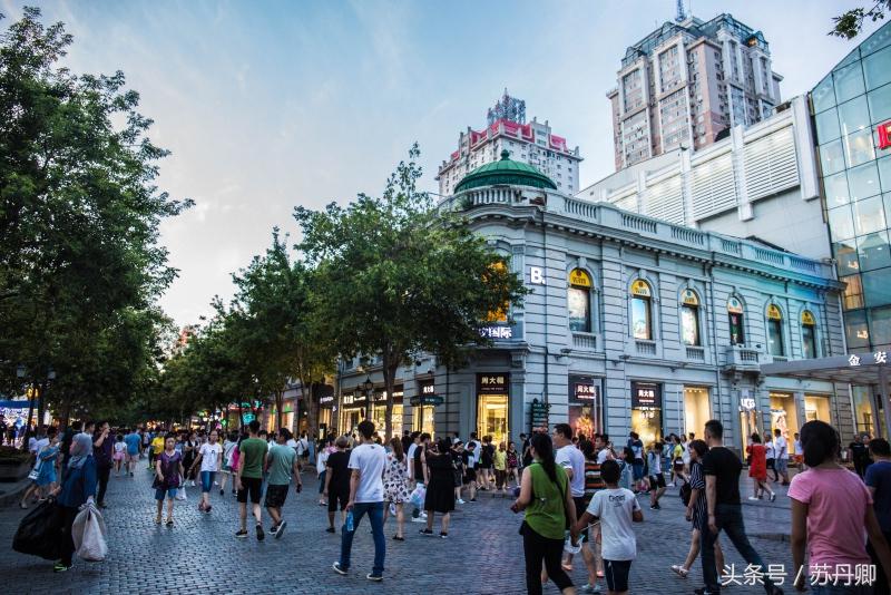 亚洲最大欧洲风情步行街,中国最长最大的步行街