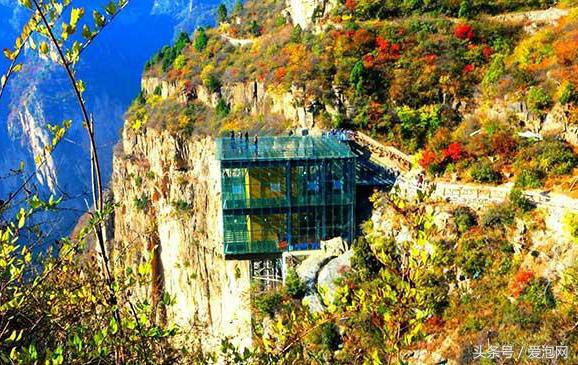 最美十大峡谷之一的太行山大峡谷,跨越三省太行山大峡谷风景