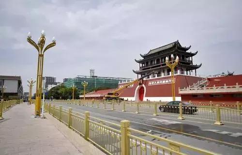 改造后的南门街,南门广场改造视频