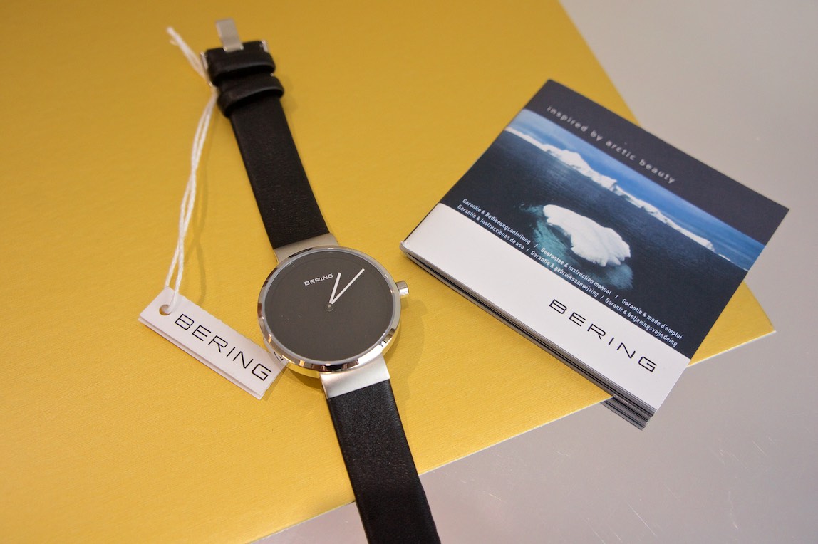 极简极薄！北欧风Bering白令石英女表