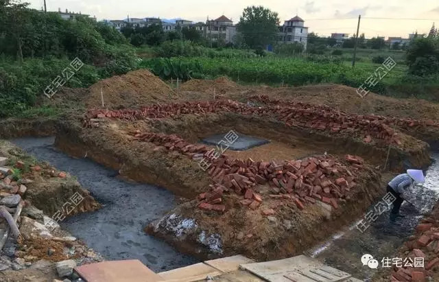 最新农村自建房效果图带地下室,农村一层自建房带地下室效果图