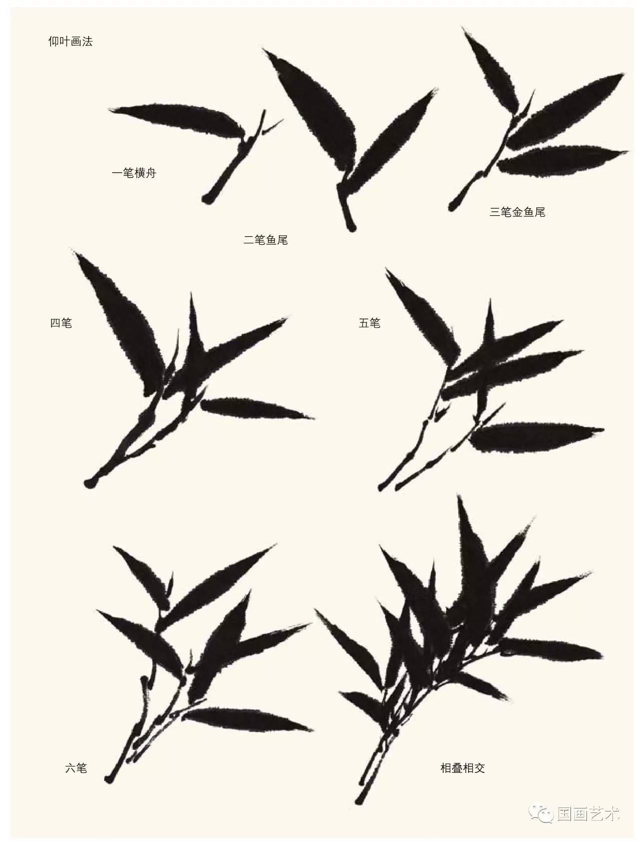 名家画竹子的技法,名家画竹子的简单画法