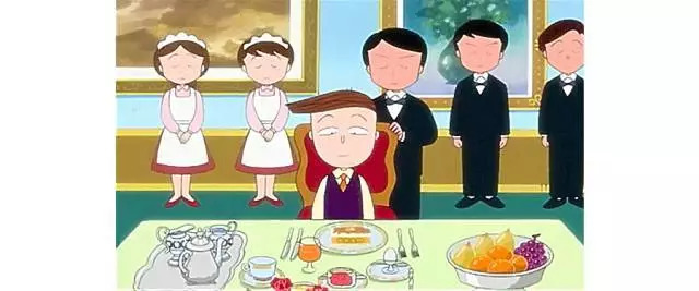 樱桃小丸子的同学花轮有多富有,樱桃小丸子里的花轮同学