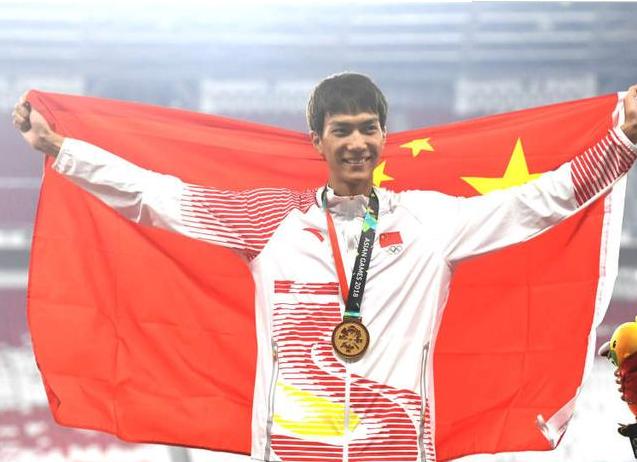 时隔28年中国选手再次夺得亚运会男子跳高金牌,王宇厚积薄发