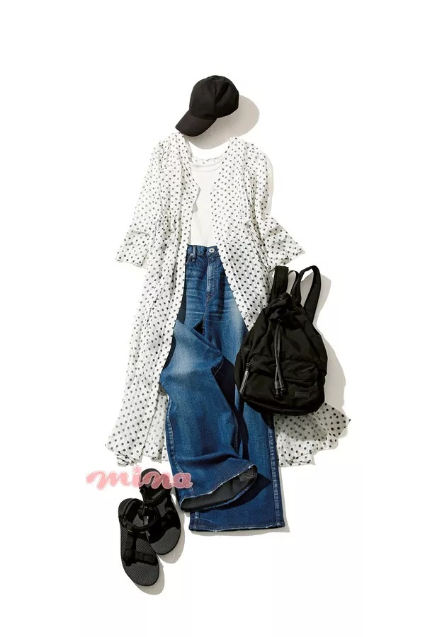 搭配｜这条裤子太秀了吧？百搭时尚还显腿长推荐牛仔阔腿裤的16套搭配