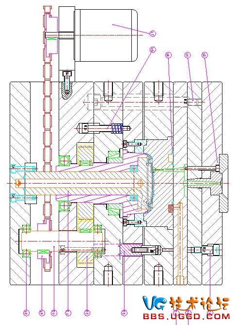 卸螺纹模具的原理,脱螺纹模具设计原理