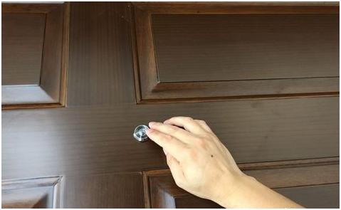 防盗猫眼是怎么做的,防盗门可视猫眼如何安装