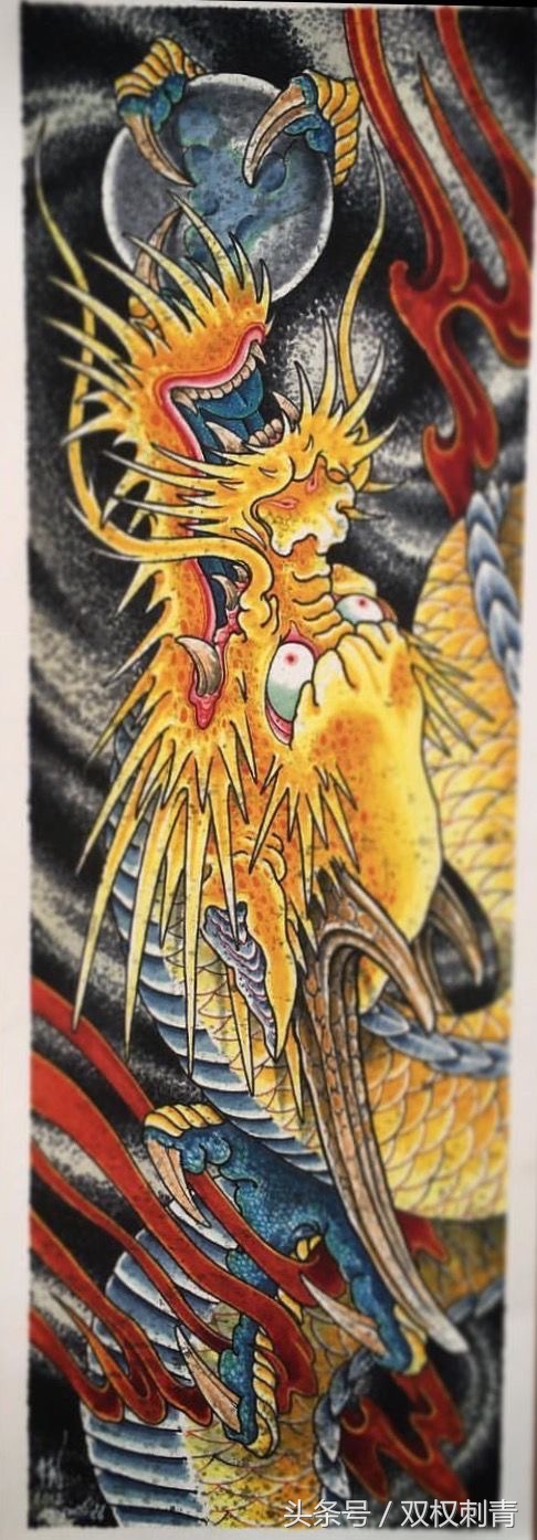 传统龙纹身图片大全,传统龙纹身图集推荐