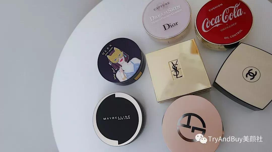 8款热门气垫大测评,8款气垫底妆测评