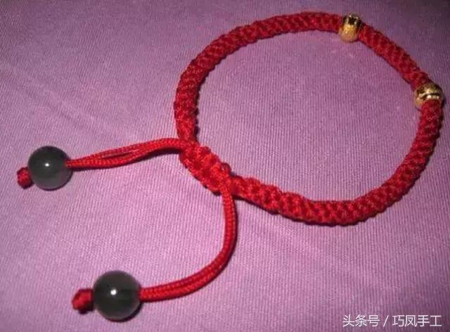 转运珠手绳简单大方,转运珠手绳编法不易松