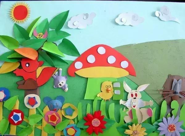 幼儿园环创墙面小装饰,幼儿园走廊经典创意环创墙面布置