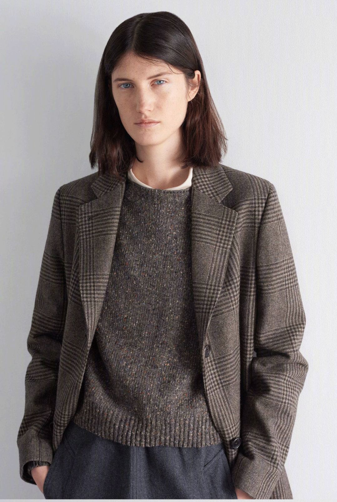 复古秋冬穿搭干练,秋冬美式复古穿搭微胖