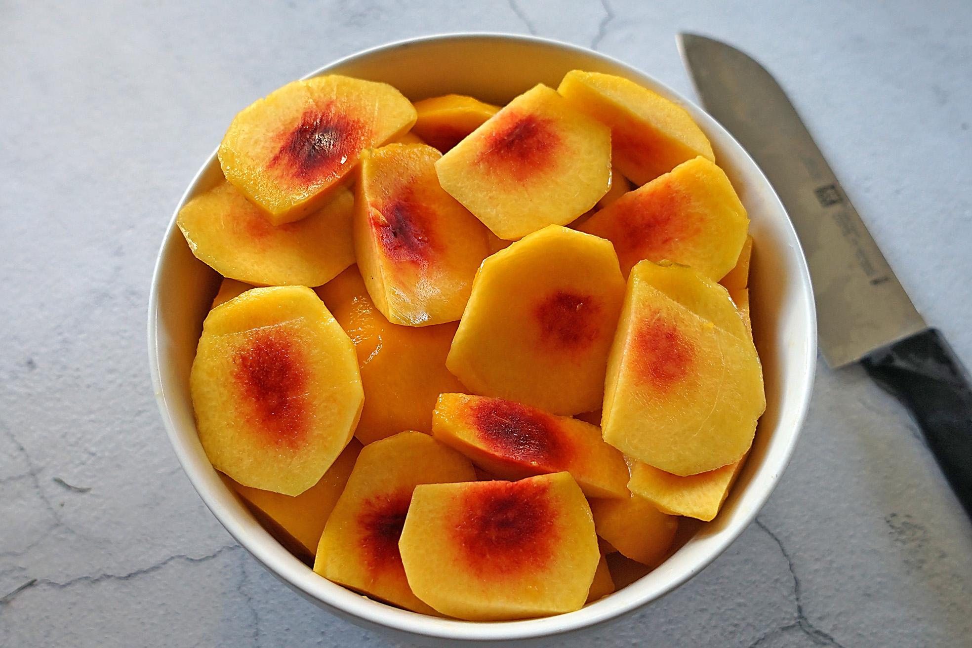 黄桃能放软吗怎么吃,大黄桃怎么样增加甜度