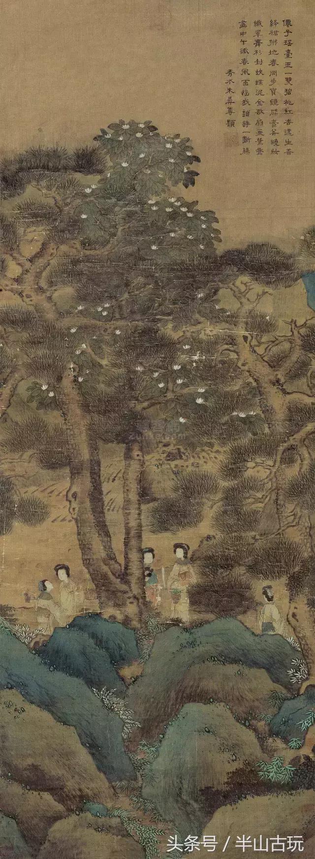 仇英作品全集100幅高清原图,仇英最全作品高清欣赏值得收藏