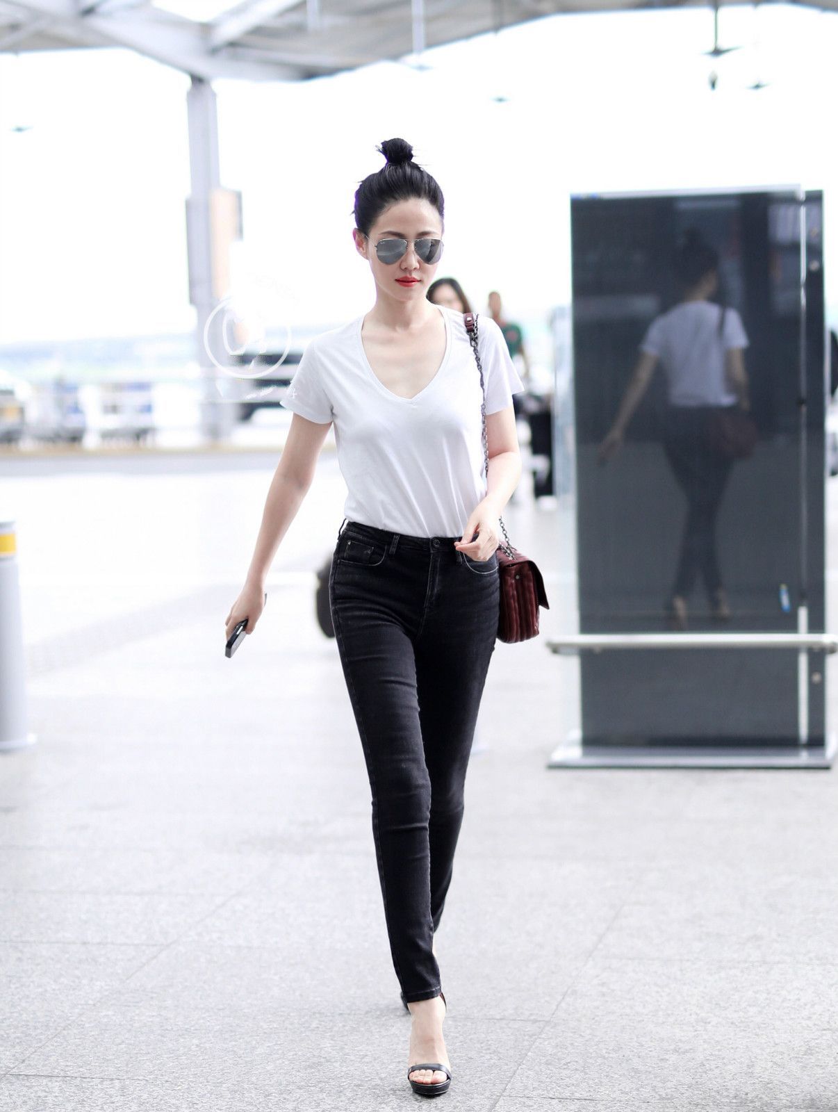 谭卓的素颜,谭卓化妆的视频