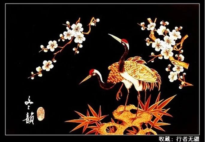 麦秸画作品,麦秸垛名画