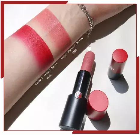 ysl口红1966平替阿玛尼,阿玛尼黑管口红405和ysl28
