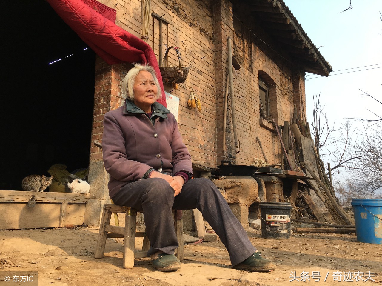 暮年的外婆,年迈的外婆